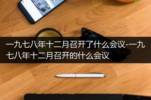 一九七八年十二月召开了什么会议-一九七八年十二月召开的什么会议